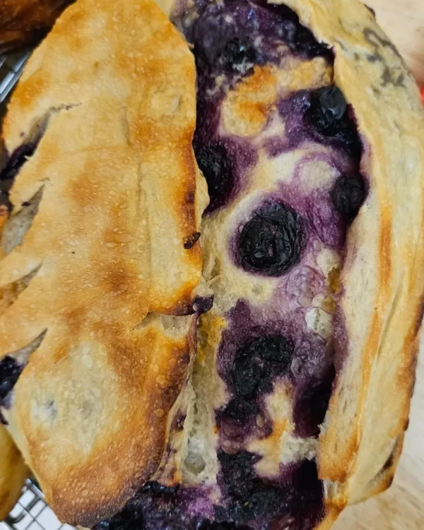 Blueberry Cheesecake Sourdough