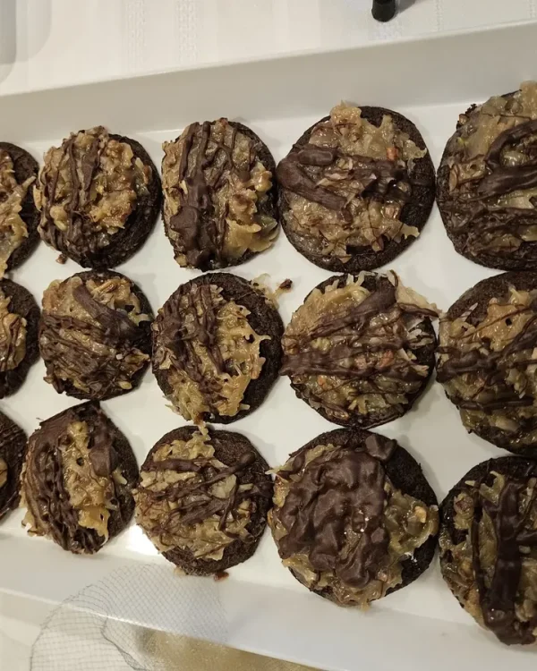 German Chocolate Cake Cookies